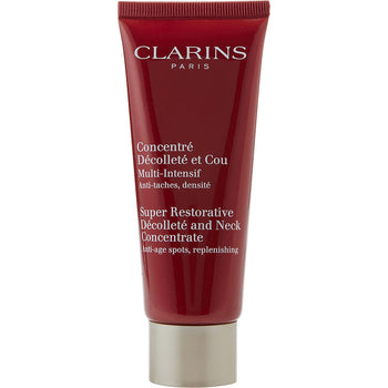 Clarins super restorative decollete & neck concentrate  --75ml/2.5oz